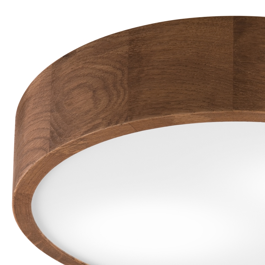 Brilagi - LED taklampa CARVALHO 2xE27/60W/230V ek körsbär diameter 37 cm