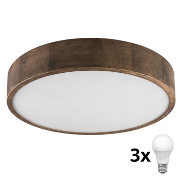 Brilagi - LED Taklampa CARVALHO 3xE27/60W/230V ek diameter 47 cm