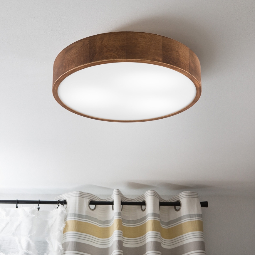 Brilagi - LED taklampa CARVALHO 3xE27/60W/230V ek körsbär diameter 47 cm