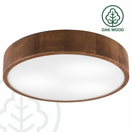 Brilagi - LED taklampa CARVALHO 3xE27/60W/230V ek körsbär diameter 47 cm