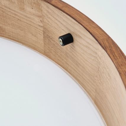 Brilagi - LED taklampa CARVALHO 3xE27/60W/230V ek körsbär diameter 47 cm