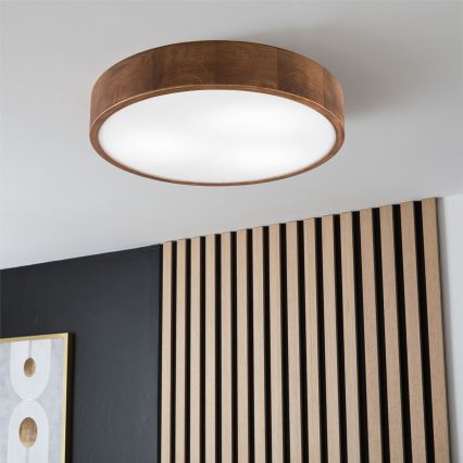 Brilagi - LED Taklampa CARVALHO 3xE27/60W/230V ek körsbär kör 47 cm