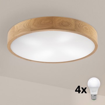 Brilagi - LED Taklampa CARVALHO 4xE27/60W/230V ek 57,5 cm