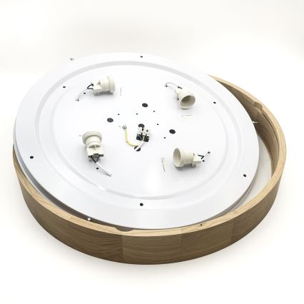 Brilagi - LED Taklampa CARVALHO 4xE27/60W/230V ek 57,5 cm
