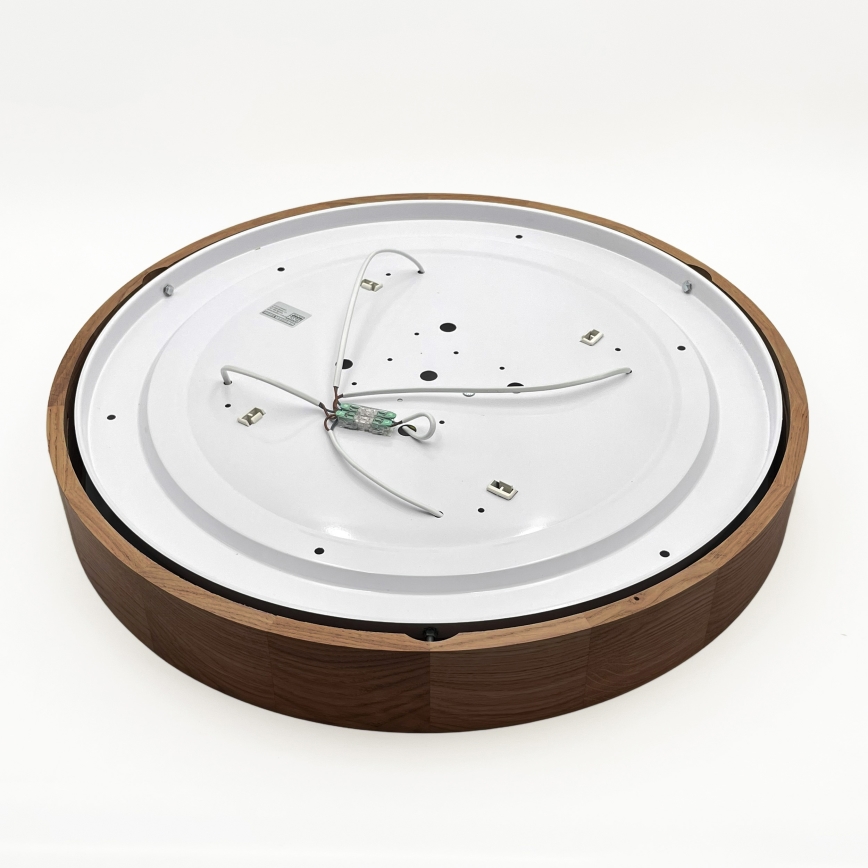 Brilagi - LED taklampa CARVALHO 4xE27/60W/230V ek/körsbär Ø 57,5 cm