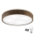 Brilagi - LED Taklampa CARVALHO 4xE27/60W/230V valnöt Ø 57,5 cm