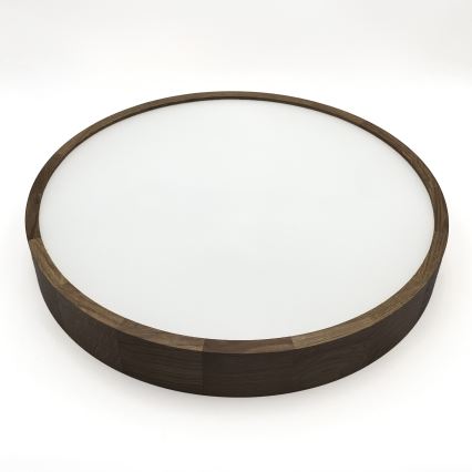 Brilagi - LED Taklampa CARVALHO 4xE27/60W/230V valnöt Ø 57,5 cm