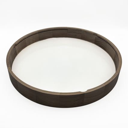 Brilagi - LED Taklampa CARVALHO 4xE27/60W/230V valnöt Ø 57,5 cm