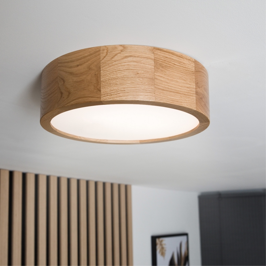 Brilagi - LED-taklampa CARVALHO LED/20W/230V ek Ø 27,5 cm