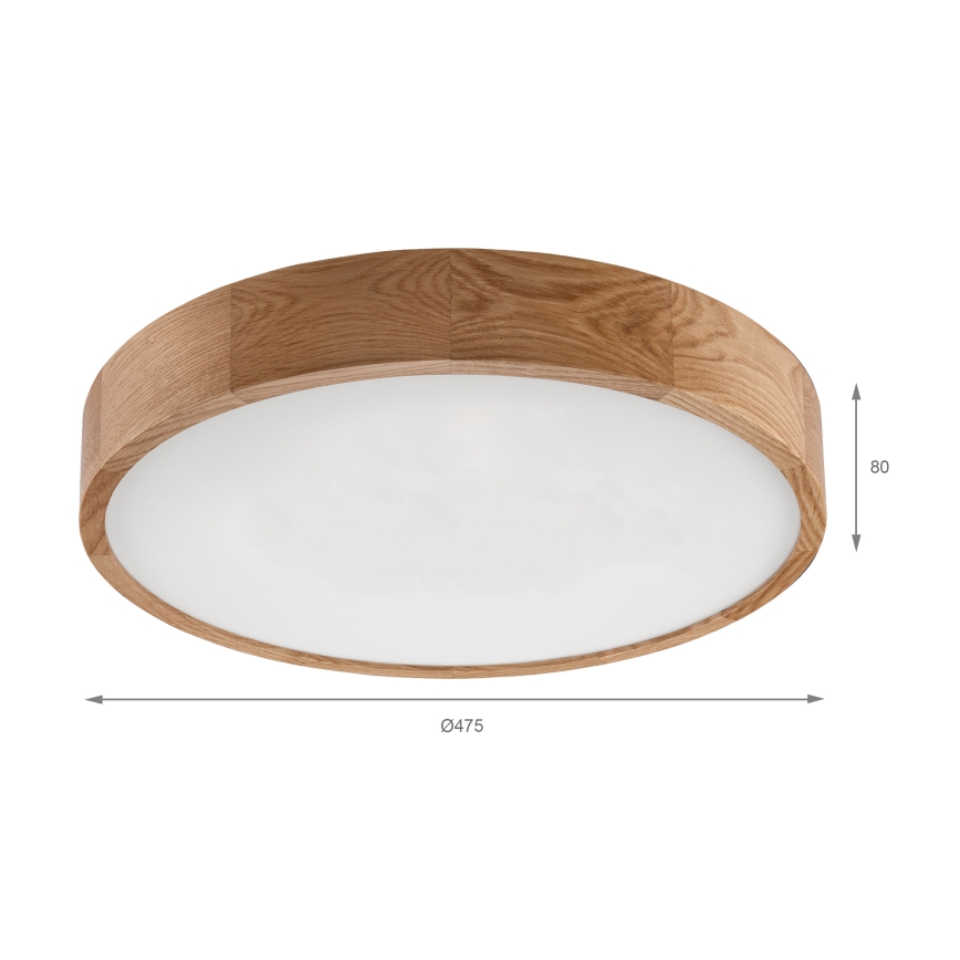 Brilagi - LED taklampa CARVALHO LED/36W/230V ek Ø 47,5 cm
