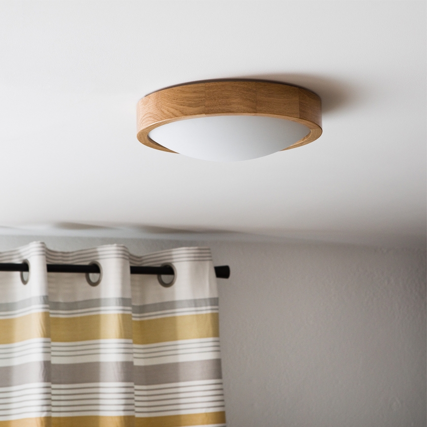 Brilagi - LED taklampa CARVALHO SLIM 1xE27/60W/230V ek diameter 27 cm