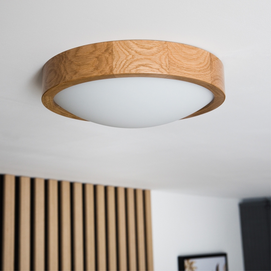 Brilagi - LED taklampa CARVALHO SLIM 1xE27/60W/230V ek diameter 27 cm