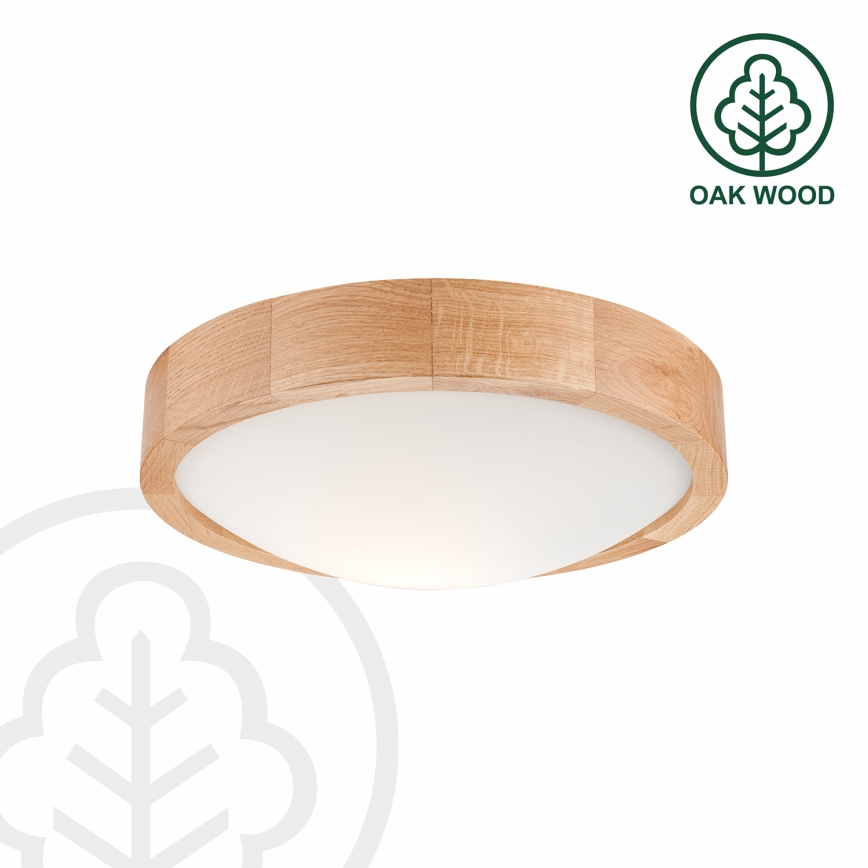 Brilagi - LED taklampa CARVALHO SLIM 1xE27/60W/230V ek diameter 27 cm