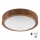 Brilagi - LED taklampa CARVALHO SLIM 1xE27/60W/230V ek körsbär diameter 27 cm