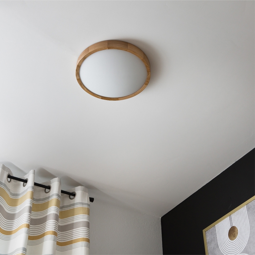 Brilagi - LED taklampa CARVALHO SLIM 2xE27/60W/230V ek diameter 37 cm