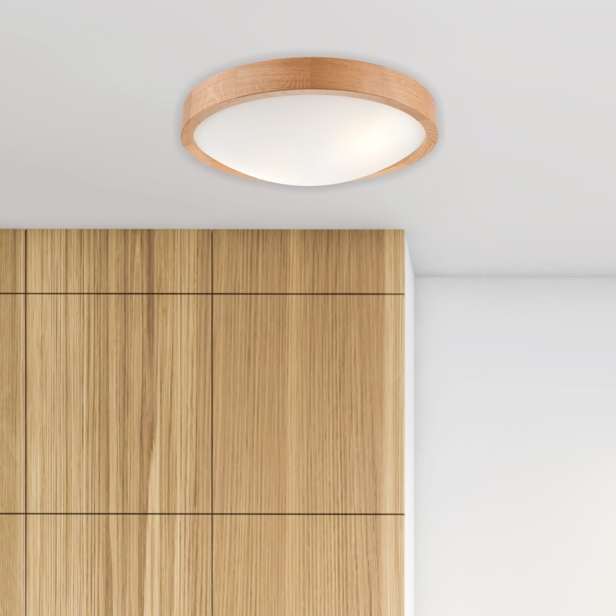 Brilagi - LED taklampa CARVALHO SLIM 2xE27/60W/230V ek diameter 37 cm