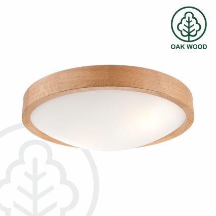 Brilagi - LED taklampa CARVALHO SLIM 2xE27/60W/230V ek diameter 37 cm
