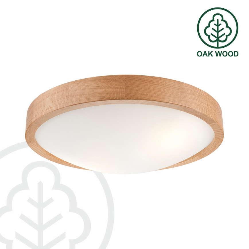 Brilagi - LED taklampa CARVALHO SLIM 2xE27/60W/230V ek diameter 37 cm