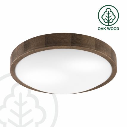 Brilagi - LED Taklampa CARVALHO SLIM 2xE27/60W/230V ek diameter 37 cm