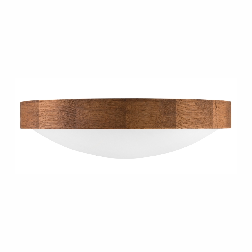 Brilagi - LED taklampa CARVALHO SLIM 2xE27/60W/230V ek körsbär diameter 37 cm