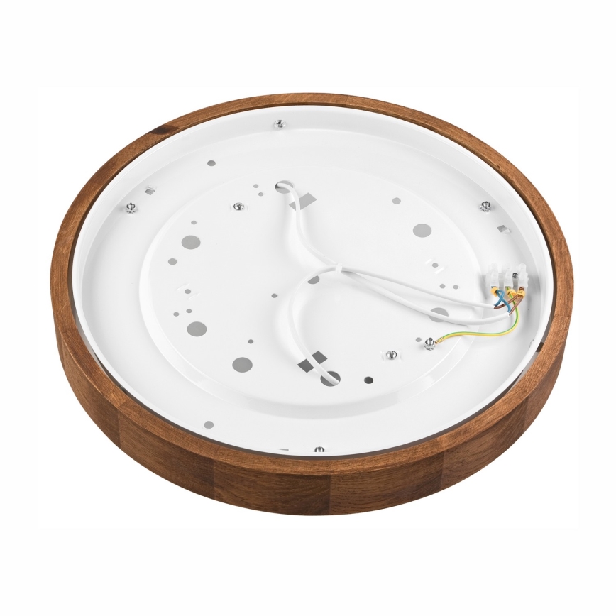 Brilagi - LED taklampa CARVALHO SLIM 2xE27/60W/230V ek körsbär diameter 37 cm