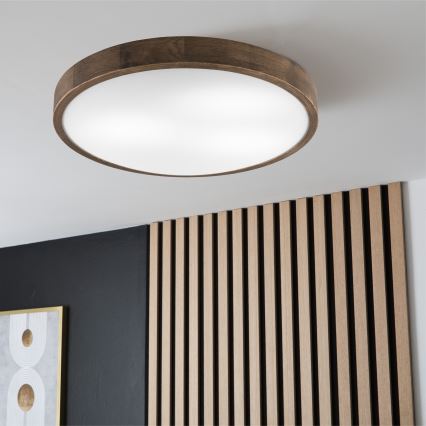 Brilagi - LED Taklampa CARVALHO SLIM 3xE27/60W/230V ek diameter 47 cm