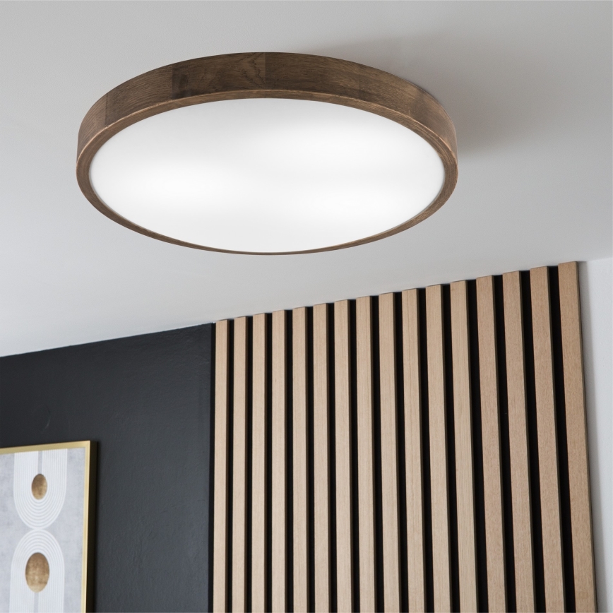 Brilagi - LED Taklampa CARVALHO SLIM 3xE27/60W/230V ek diameter 47 cm
