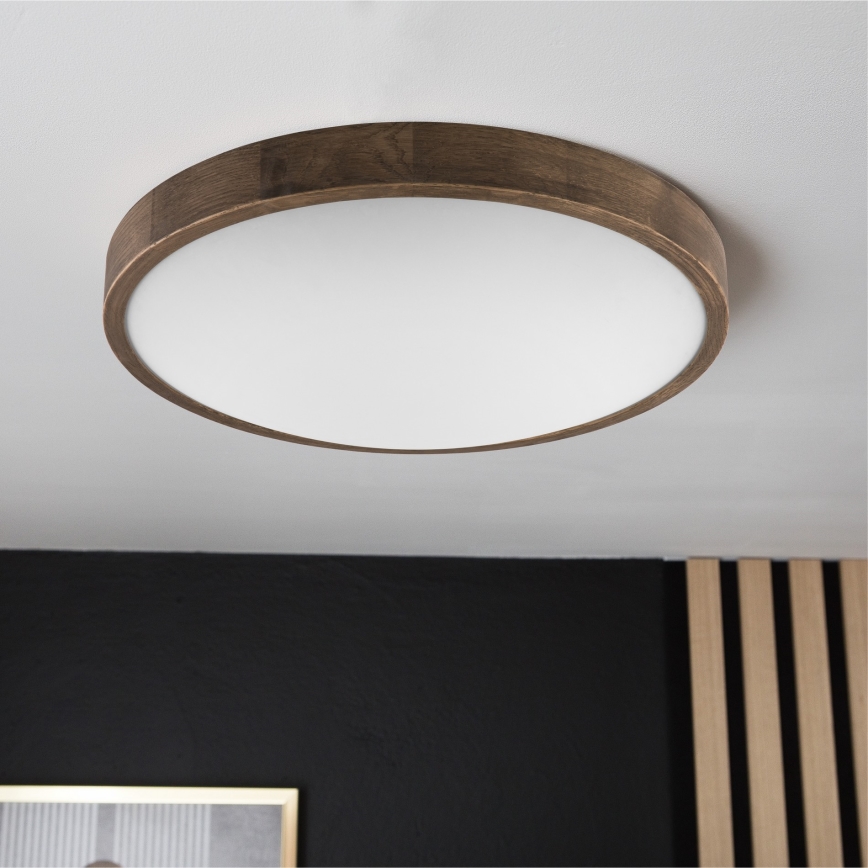 Brilagi - LED Taklampa CARVALHO SLIM 3xE27/60W/230V ek diameter 47 cm