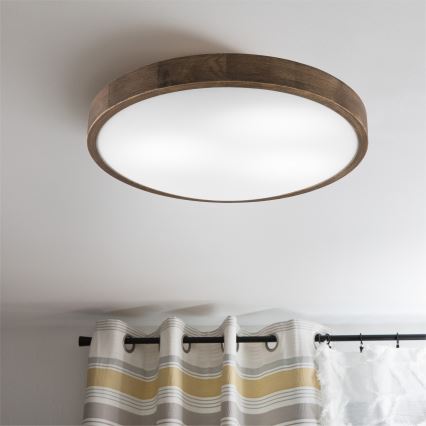 Brilagi - LED Taklampa CARVALHO SLIM 3xE27/60W/230V ek diameter 47 cm