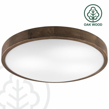 Brilagi - LED Taklampa CARVALHO SLIM 3xE27/60W/230V ek diameter 47 cm