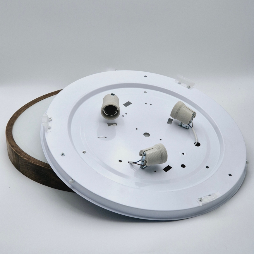 Brilagi - LED Taklampa CARVALHO SLIM 3xE27/60W/230V ek diameter 47 cm