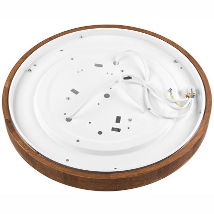 Brilagi - LED taklampa CARVALHO SLIM 3xE27/60W/230V ek körsbär diameter 47 cm