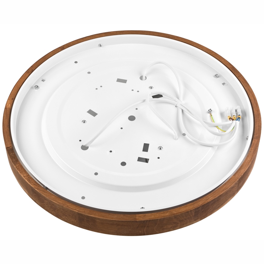Brilagi - LED Taklampa CARVALHO SLIM 3xE27/60W/230V ek körsbär, diam. 47 cm