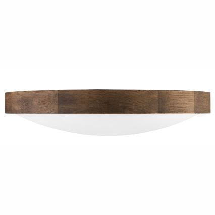 Brilagi - LED Taklampa CARVALHO SLIM 3xE27/60W/230V ek valnöt Ø 47 cm
