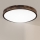 Brilagi - LED-taklampa CARVALHO SLIM SMOKEY LED/36W/230V ek, Ø 47,5 cm