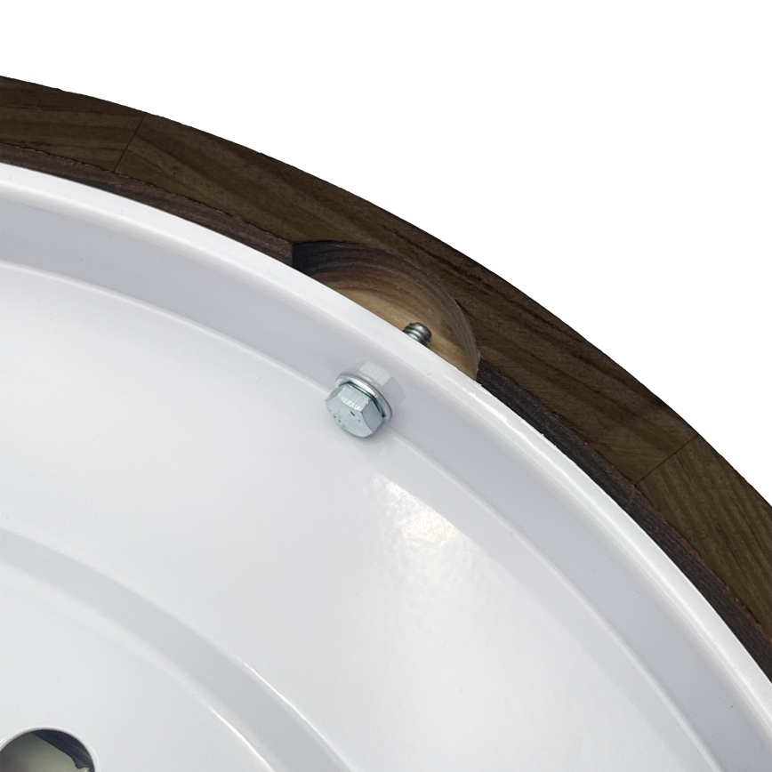 Brilagi - LED taklampa CARVALHO SMOKEY LED/36W/230V ek, Ø 37,5 cm
