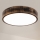 Brilagi - LED-taklampa CARVALHO SMOKEY LED/36W/230V ek Ø47,5 cm