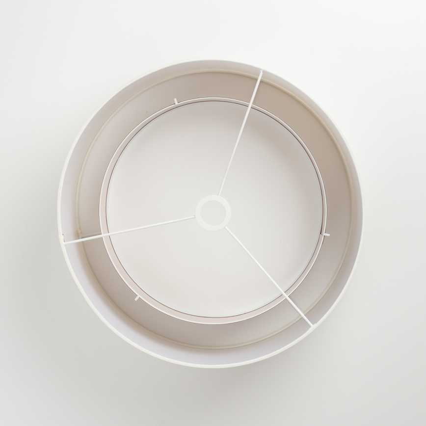 Brilagi - LED-taklampa CERIA 1xE27/40W/230V Ø 50 cm vit/beige