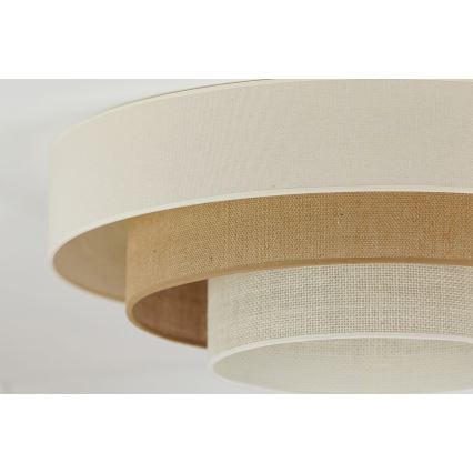 Brilagi - LED taklampa DENVER LUNETA LED/12W/230V diameter 60 cm 3000K/4000K/6400K beige/grädde