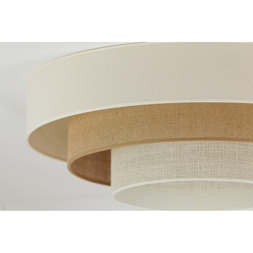 Brilagi - LED taklampa DENVER LUNETA LED/12W/230V diameter 60 cm 3000K/4000K/6400K beige/grädde