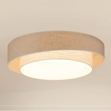 Brilagi - LED taklampa DOVER SHINE LED/26W/230V diameter 60 cm grå/grädde