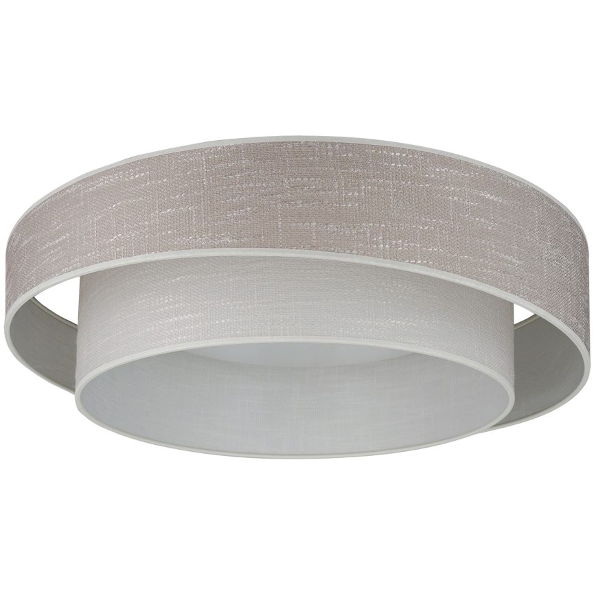 Brilagi - LED taklampa DOVER SHINE LED/26W/230V diameter 60 cm grå/grädde