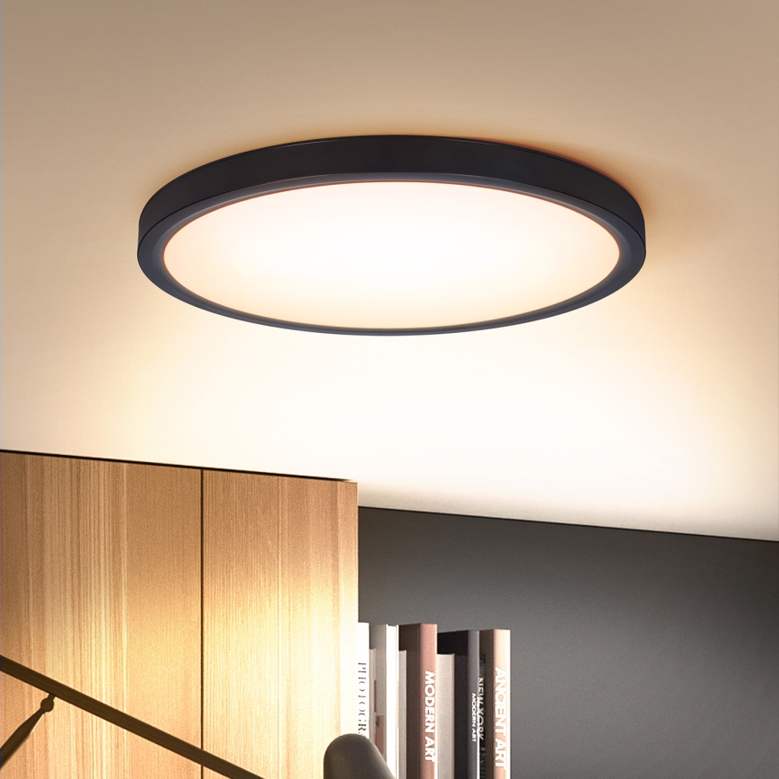 Brilagi - LED taklampa ESTELA LED/18W/230V svart