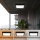 Brilagi - LED taklampa för badrum FRAME LED/24W/230V 30x30 cm 3000/4000/6000K IP44 svart