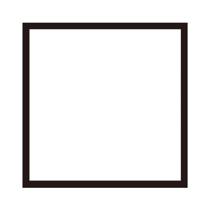 Brilagi - LED taklampa för badrum FRAME LED/40W/230V 60x60 cm IP44 svart
