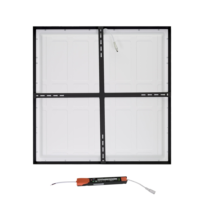 Brilagi - LED taklampa för badrum FRAME LED/40W/230V 60x60 cm IP44 svart