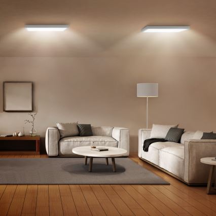 Brilagi - LED taklampa för badrum FRAME LED/40W/230V 60x60 cm IP44 vit
