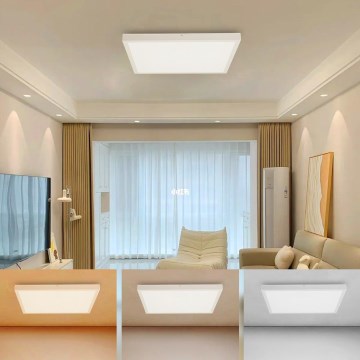 Brilagi - LED taklampa för badrum FRAME LED/50W/230V 60x60 cm 3000/4000/6000K IP44 vit