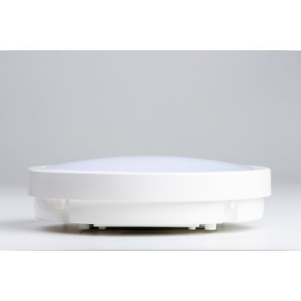 Brilagi - LED taklampa för badrum PERA LED/18W/230V diameter 22 cm IP65 vit