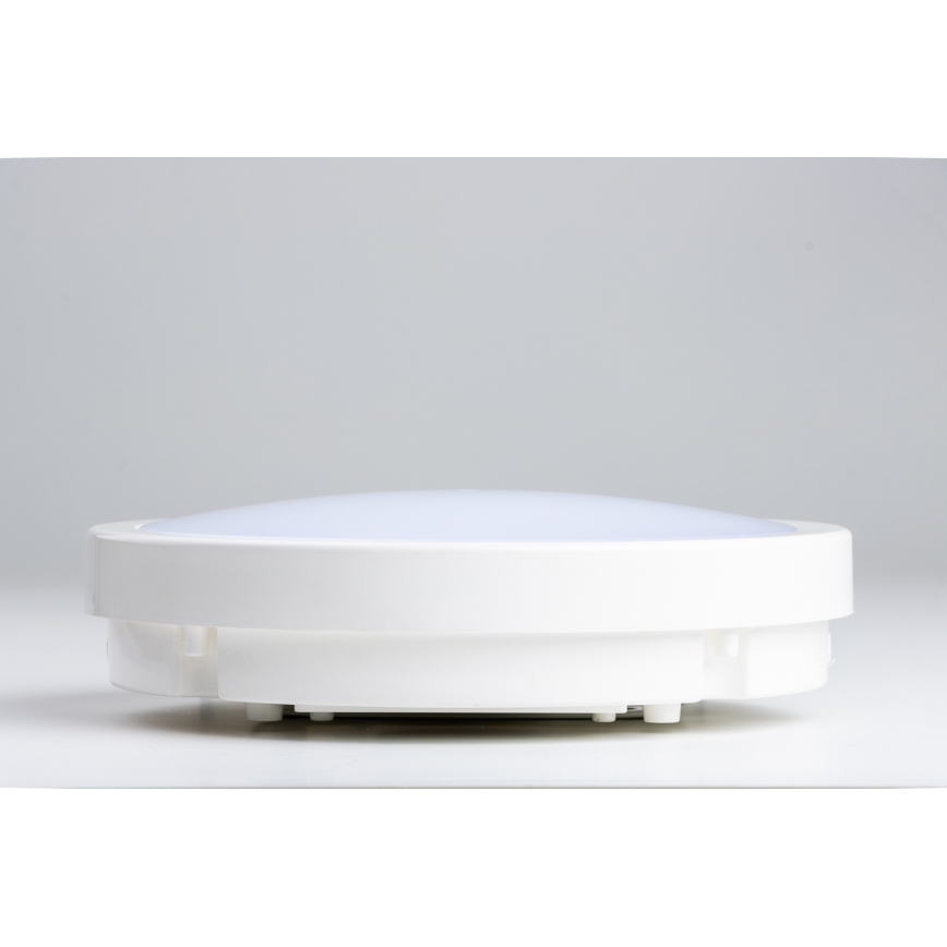 Brilagi - LED taklampa för badrum PERA LED/18W/230V diameter 22 cm IP65 vit